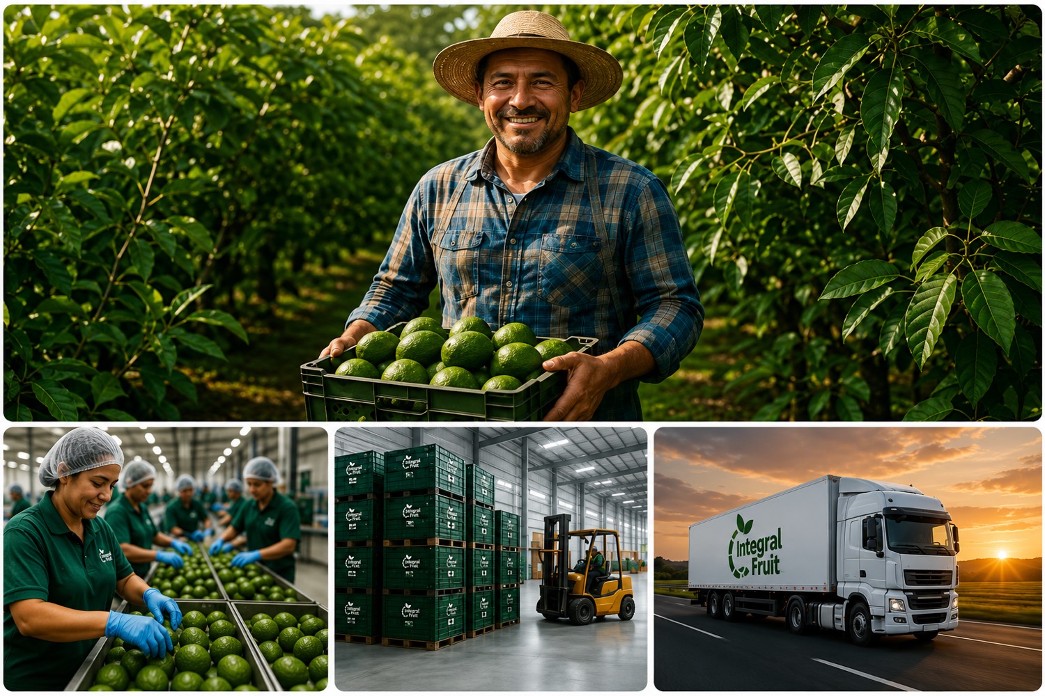 Cadena de valor de Integral Fruit: del cultivo a la selección, el empaque y el transporte